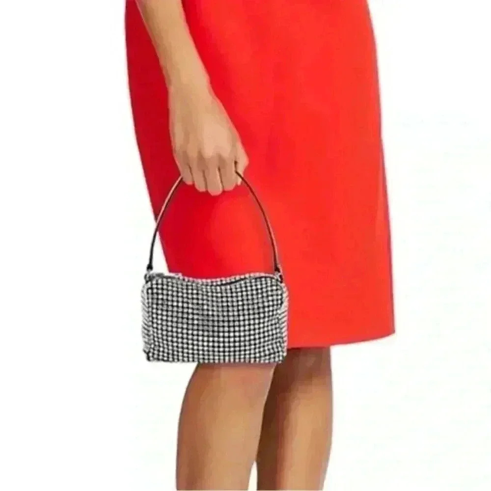 β¨ Alexander Wang Rhinestone Mesh Pouch - Picture 4 of 9